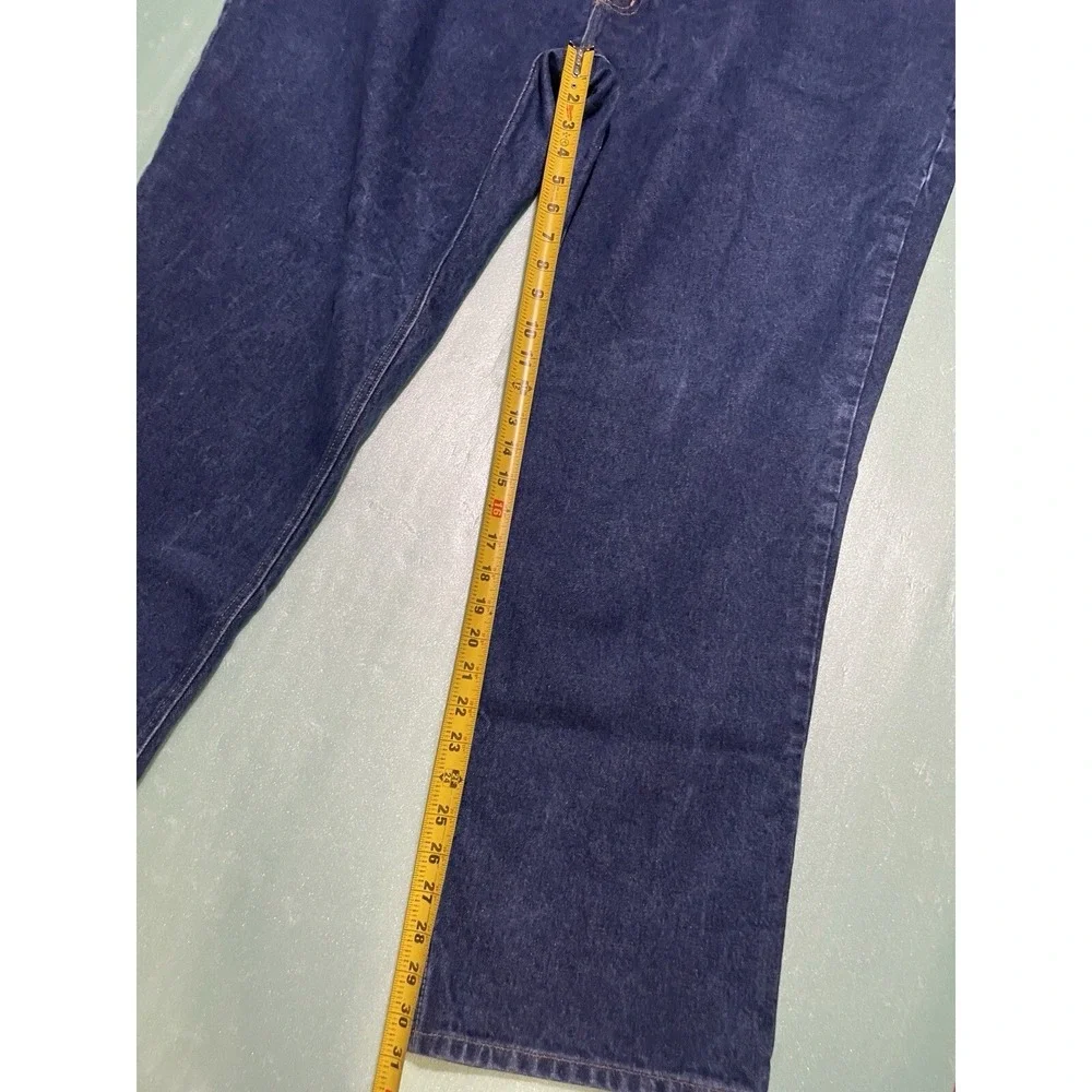 Carhartt Men FR Flame‎ Resistant Jeans 50x32 Dark Wash HRC 2 Denim Work Pants